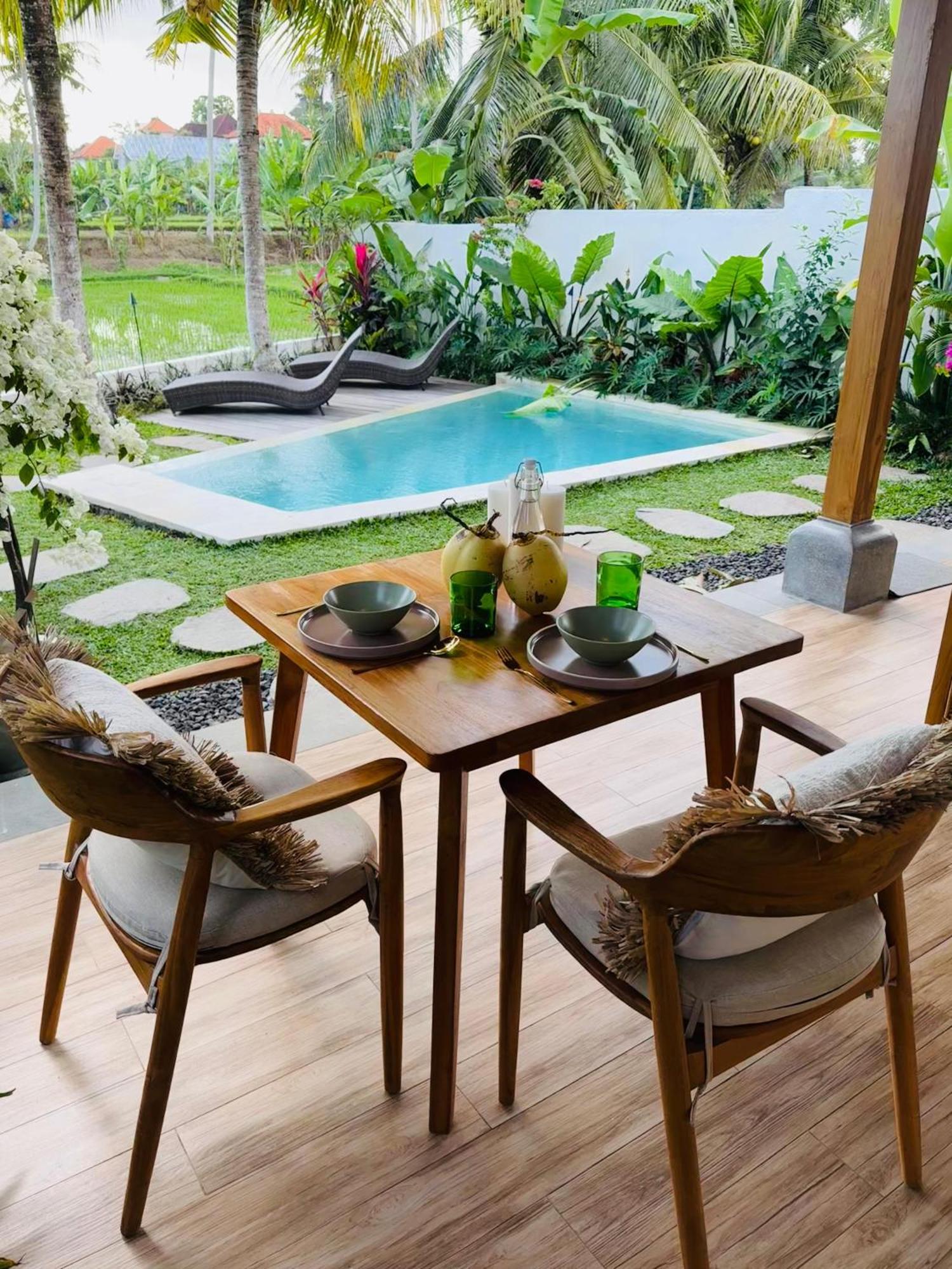 Villa Amara De'Vue Rice-Field Panoramic View W Pool Ig Ubud Esterno foto